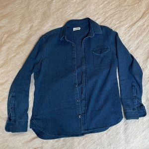 Taylor Stitch XL Cash in Indigo Sashiko